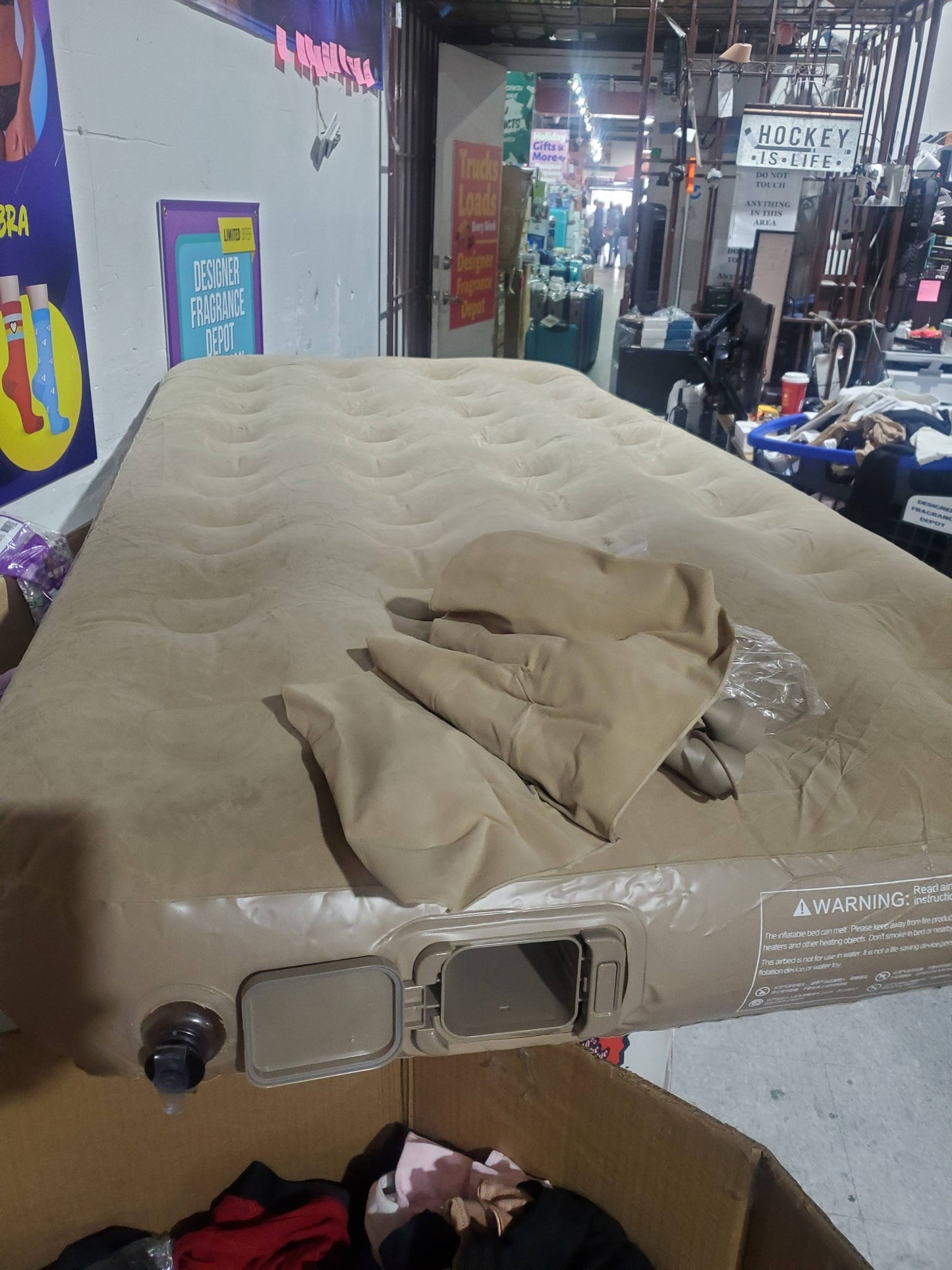 Battery Operated Portable Air Mattress