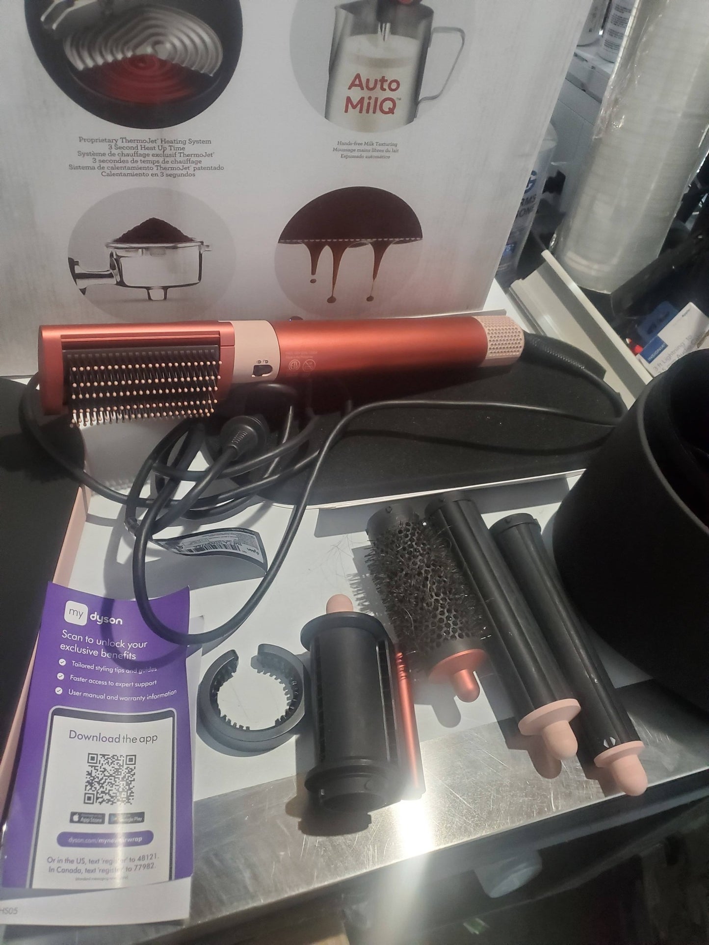 Dyson Special Edition Airwrap™ Complete Long – Strawberry Bronze & Blush Pink