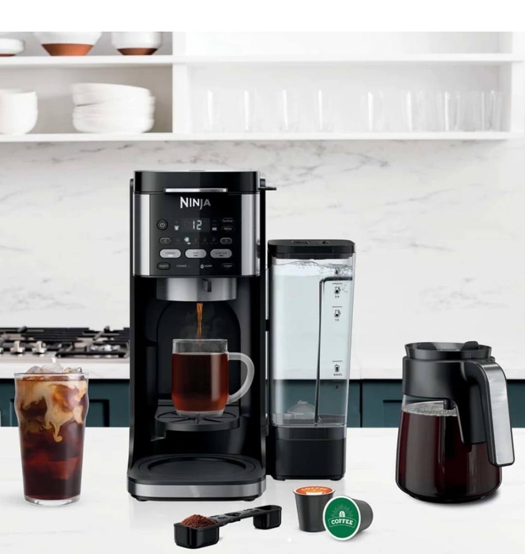 Ninja CFP101 DualBrew Hot & Iced Coffee Maker – Black