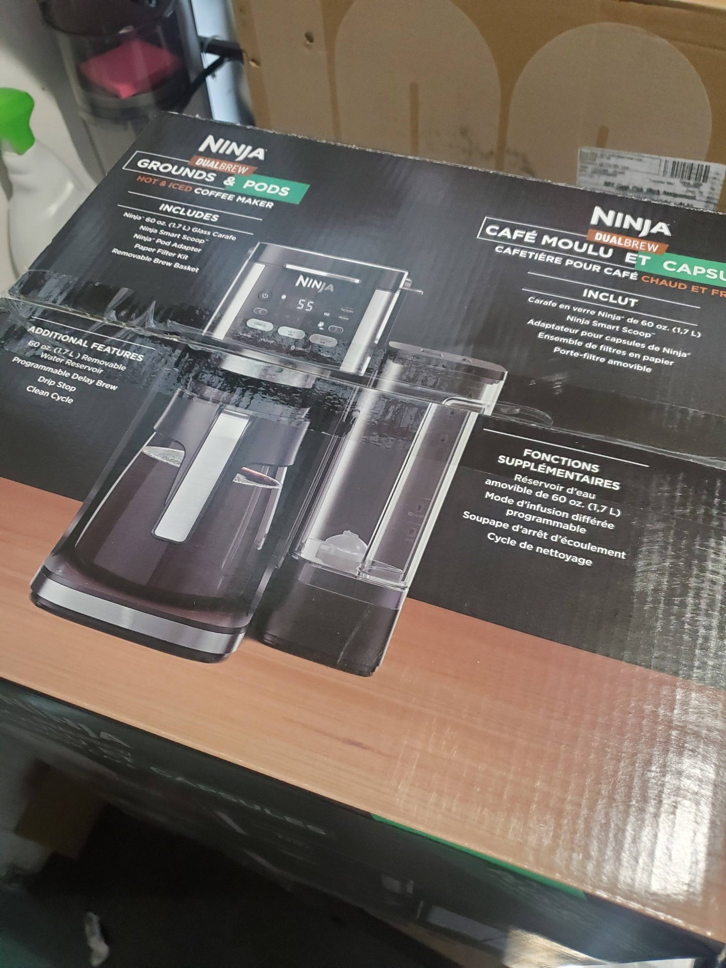 Ninja CFP101 DualBrew Hot & Iced Coffee Maker – Black