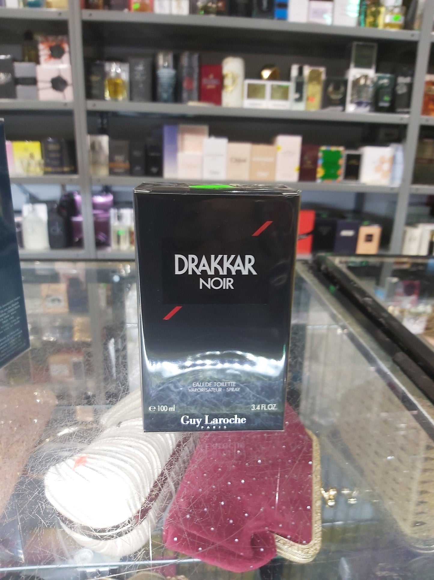 Guy Laroche Drakkar Noir Eau De Toilette Spray for Men - 3.4 Oz, 100.6 ml