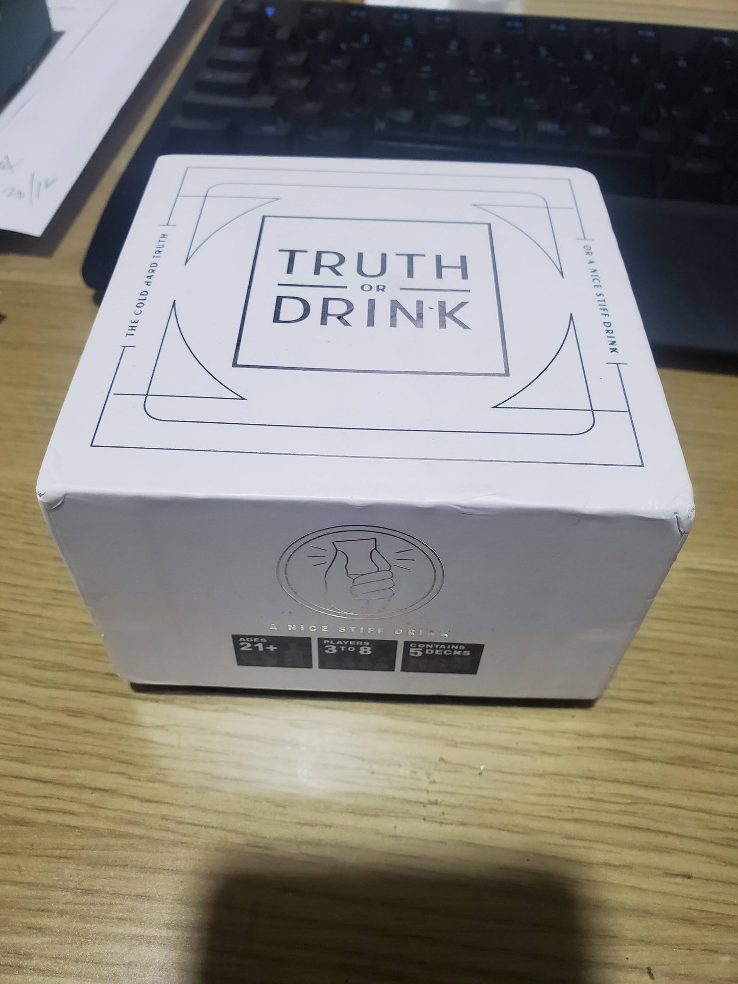Truth or Drink English Board Games Truth or Drinking Card Games Friends Party Game Card Do or Smoke