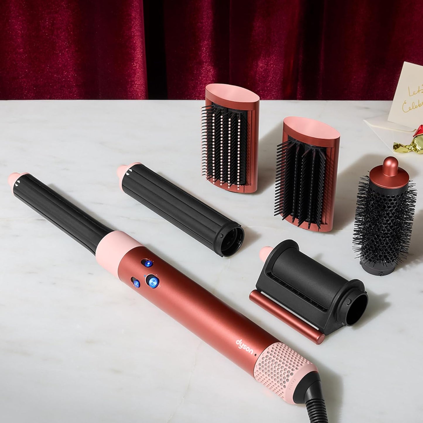 Dyson Special Edition Airwrap™ Complete Long – Strawberry Bronze & Blush Pink