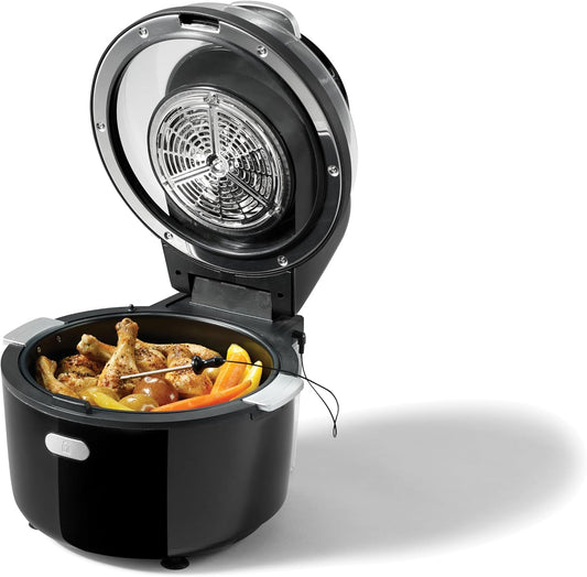 Heritage Electric Digital 6‑in‑1 Steam Air Fryer – 4.3L