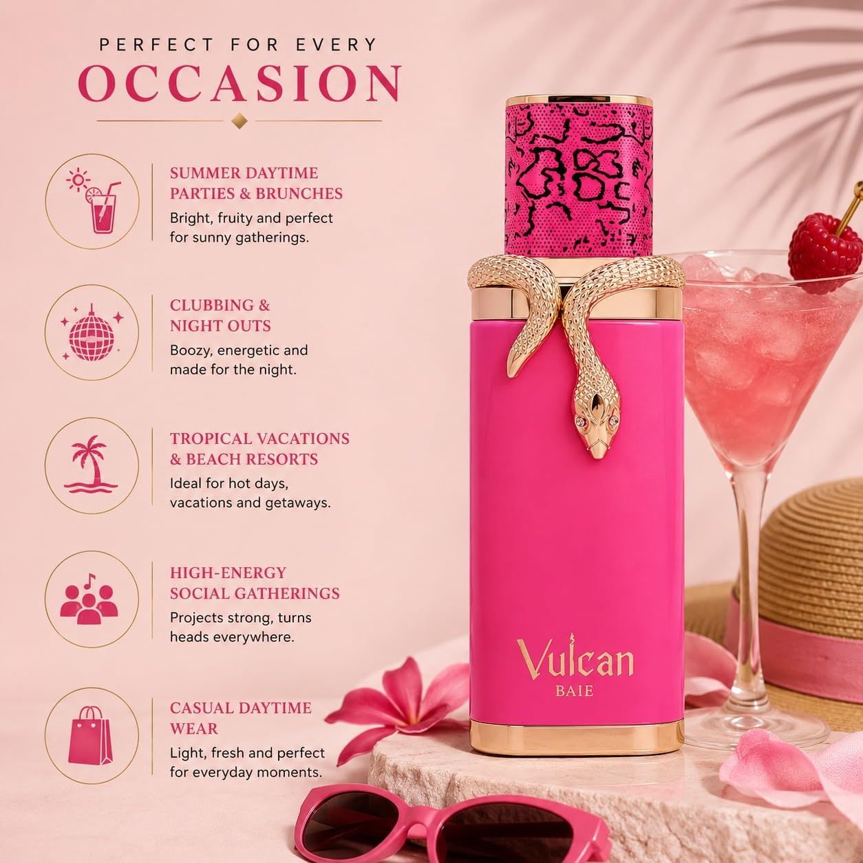French Avenue - Vulcan Baie by Fragrance World for Unisex - 3.4 oz Extrait De Parfum Spray