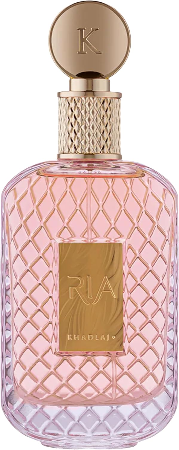 Khadlaj Ria – Fruity, Sweet, Fresh, Musky – Eau de Parfum Spray Long-Lasting Fragrance for Women, 3.4 Ounce / 100 ml