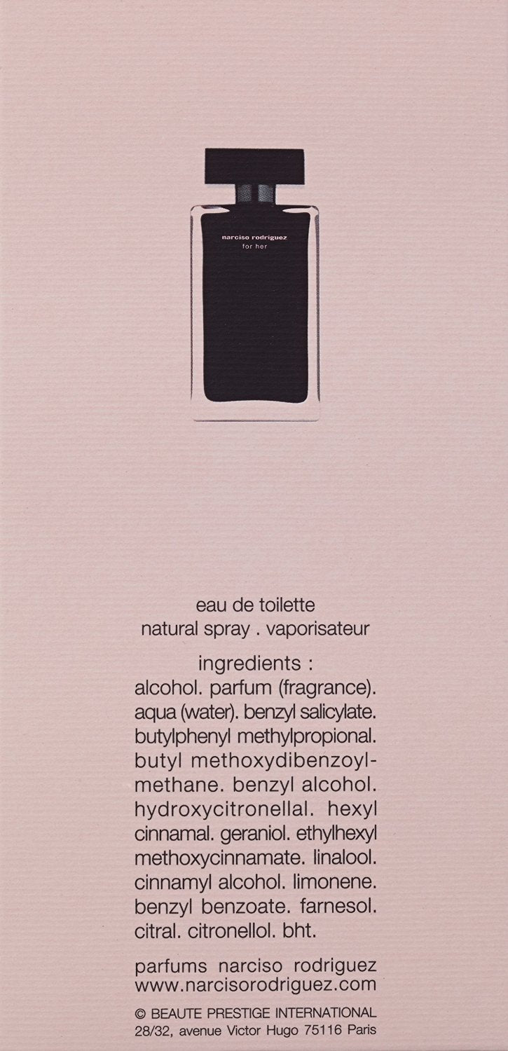 Narciso Rodriguez – For Her Women's Eau de Toilette 100ml/3.4oz Spray