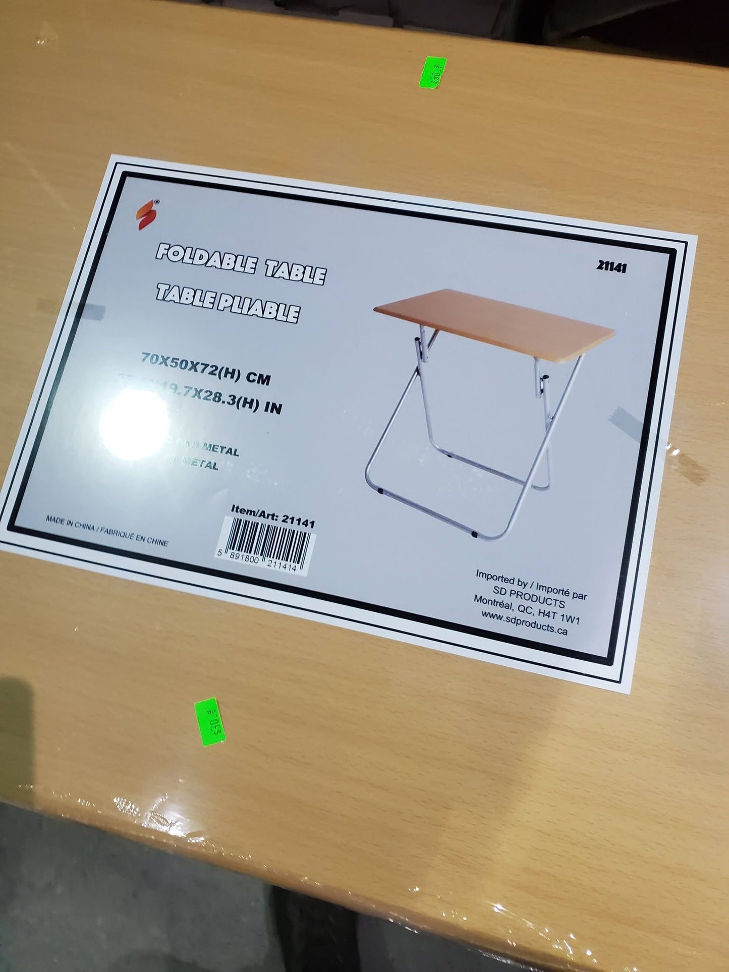 Wooden Folding Table Camping Traveling|Picnic| CofeeHome | Festivals/ Kitchen 70"50"72"