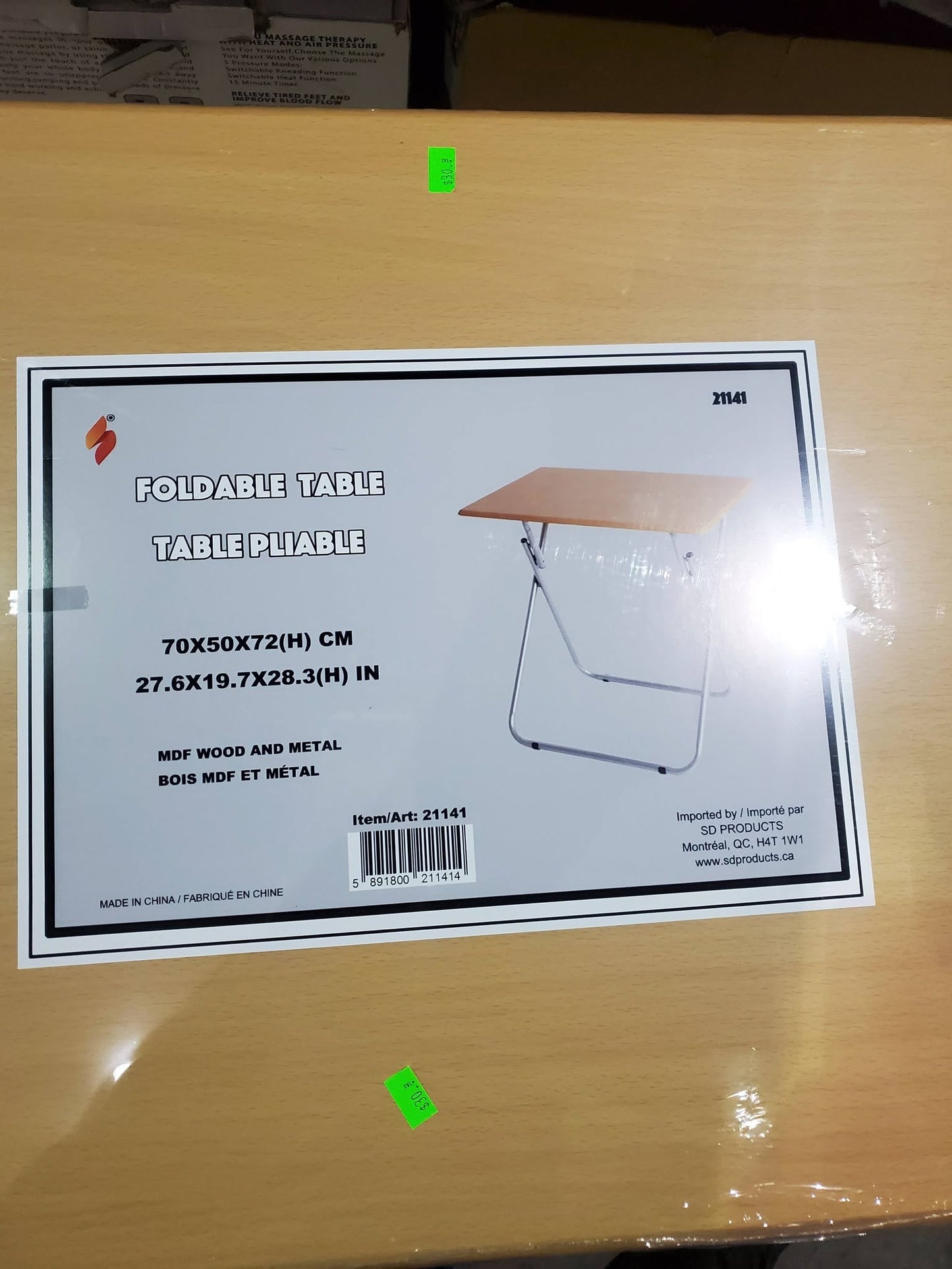 Wooden Folding Table Camping Traveling|Picnic| CofeeHome | Festivals/ Kitchen 70"50"72"