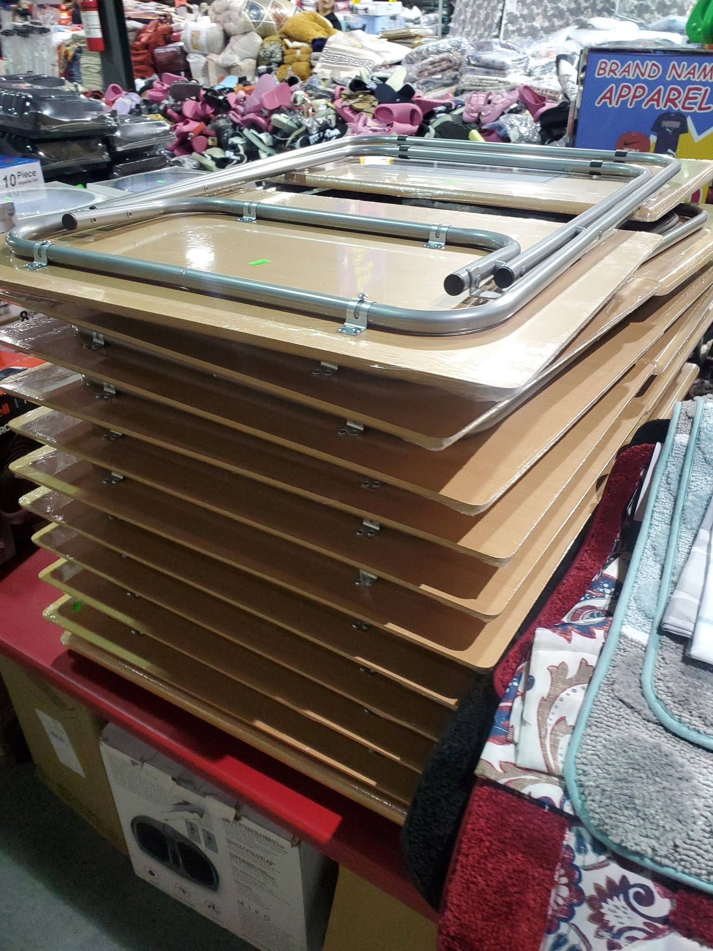 Wooden Folding Table Camping Traveling|Picnic| CofeeHome | Festivals/ Kitchen 70"50"72"