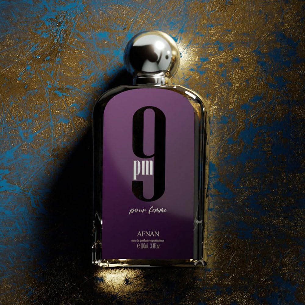 Afnan 9 PM Pour Femme – Eau de Parfum 3.4 oz
