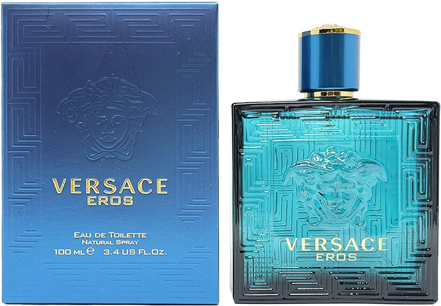 Versace Eros by Versace Eau De Toilette 3.3 oz Spray