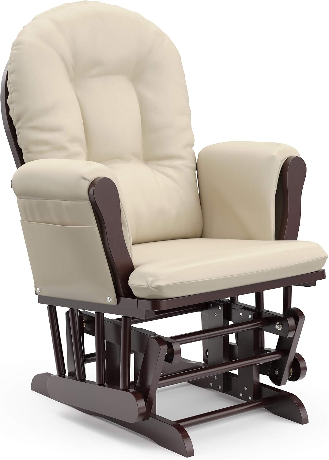 STORKCRAFT HOOP GLIDER & OTTOMAN SET