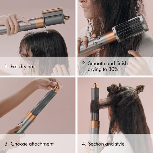 Dyson Special Edition Airwrap™ Complete Long – Strawberry Bronze & Blush Pink