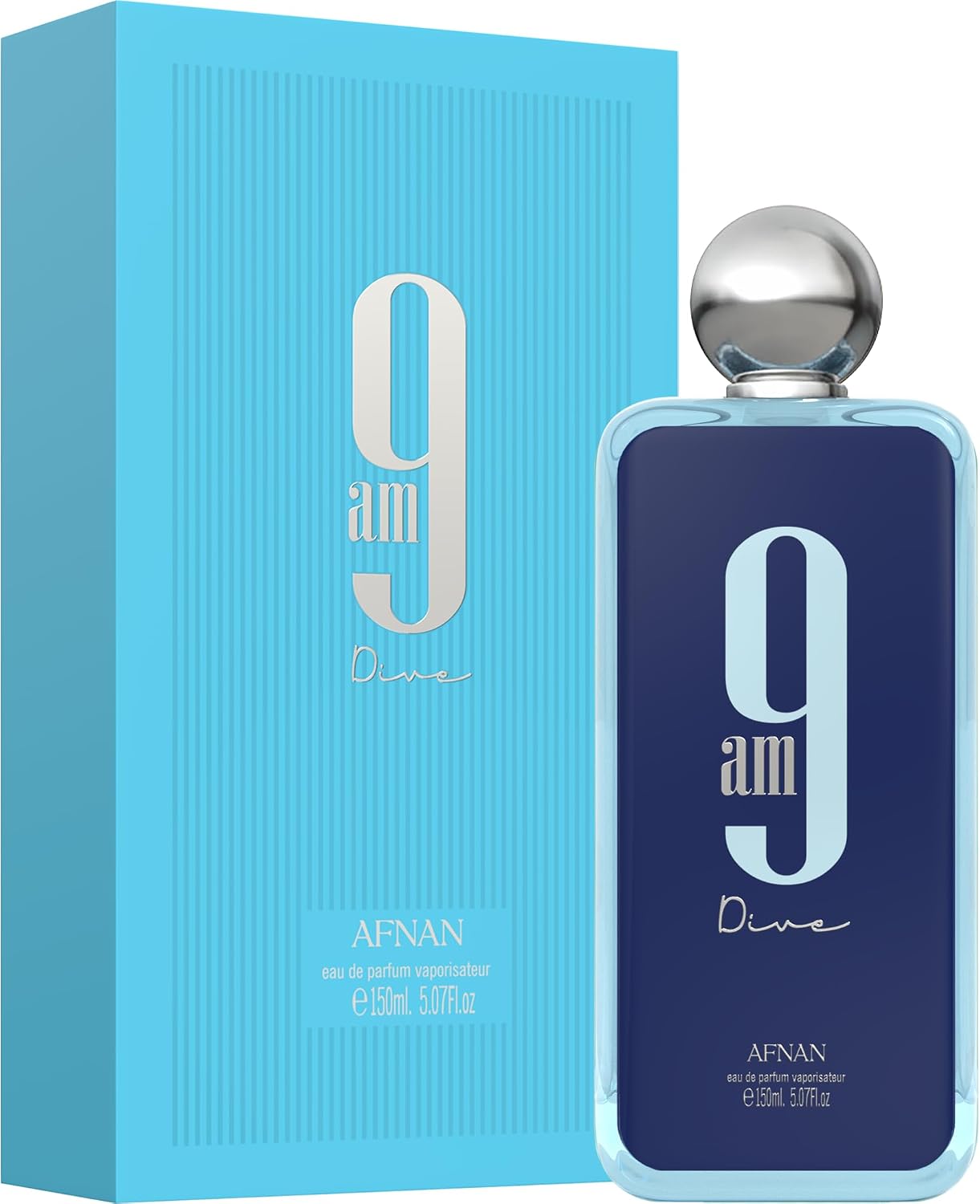 Afnan 9 AM Dive – Unisex Eau de Parfum 3.4 oz