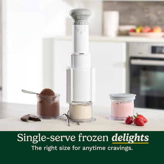 Cuisinart FastFreeze 5-in-1 Ice Cream Maker, Sorbet, Milkshakes, Slushies and Mix-in Frozen Dessert