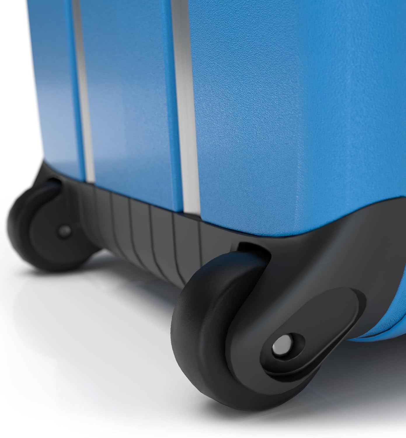 ROLLINK Flex Aura Premium Collapsible Suitcase - Fully Collapsible, Hardshell, Silent, Coated Wheels for Smooth Gliding, Scratch, Water & Impact Resistant, Dive Blue, Carry-On 21-Inch (10.5 Gal packing volume)