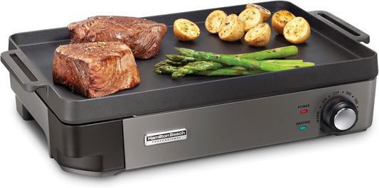 Hamilton Beach Professional Cast Iron Electric Grill