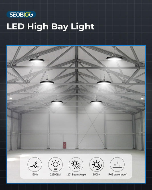 YRUFO-150550-015 LED UFO High Bay Light 150W