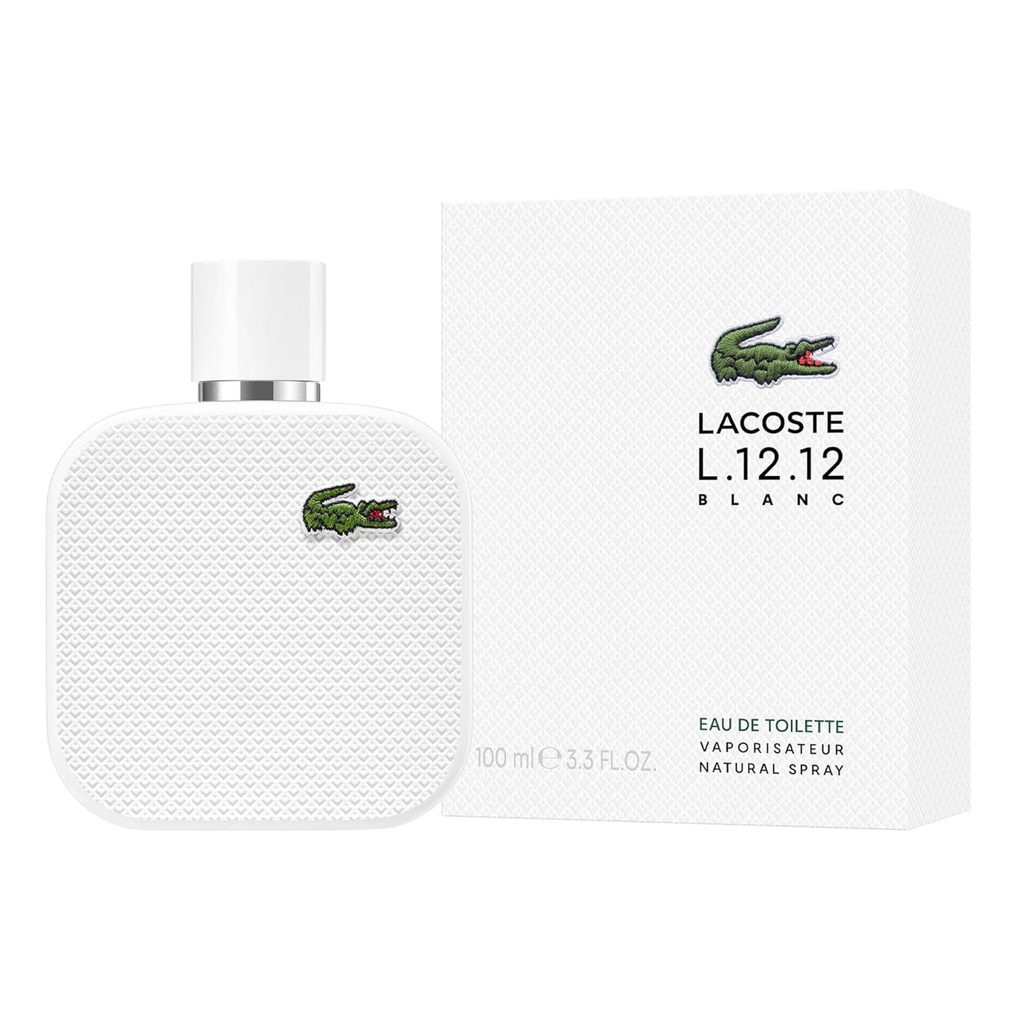 Lacoste L.12.12 Blanc – Eau de Toilette 100 ml (Men)