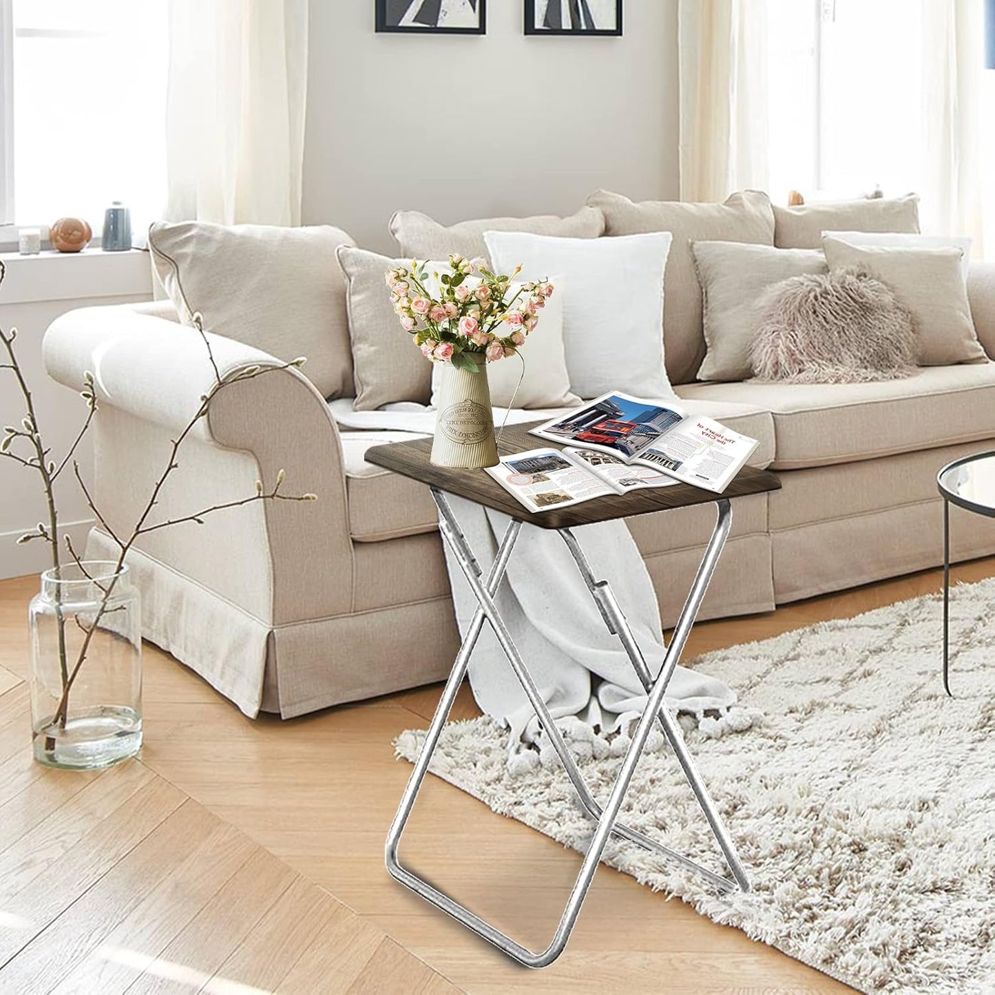 Portable Folding Tray Table