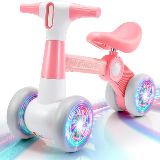 Baby Balance Bike, 12-24 Months - Pink
