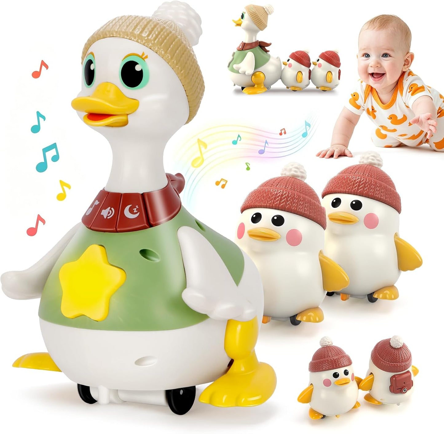 🦆🎶 Musical Dancing Duck Toy –🎶🦆