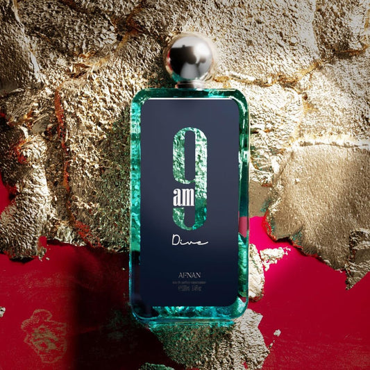 Afnan 9AM Dive – Unisex Eau de Parfum (3.4 oz / 100 ml)