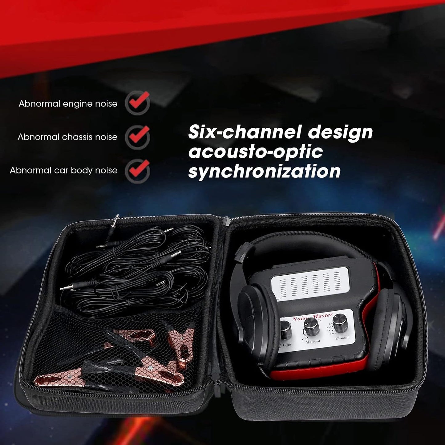 Car Noise Finder – Multi‐Channel Abnormal Sound Detector