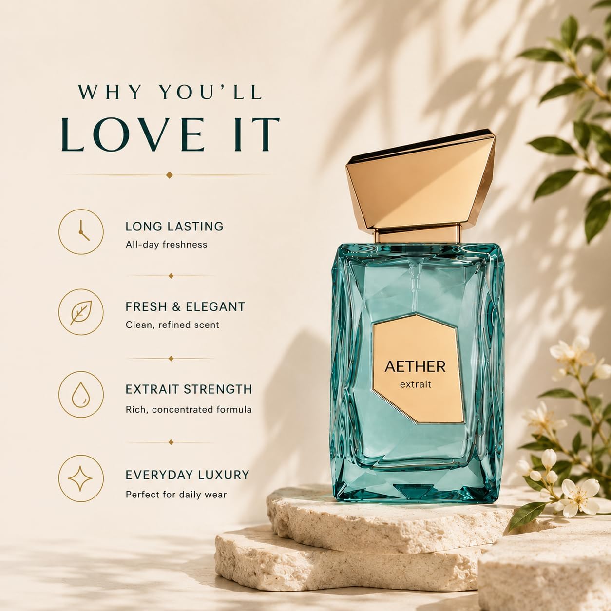 Fragrance World French Avenue Aether, Unisex Extrait de Parfum, 3.4 Fl Oz
