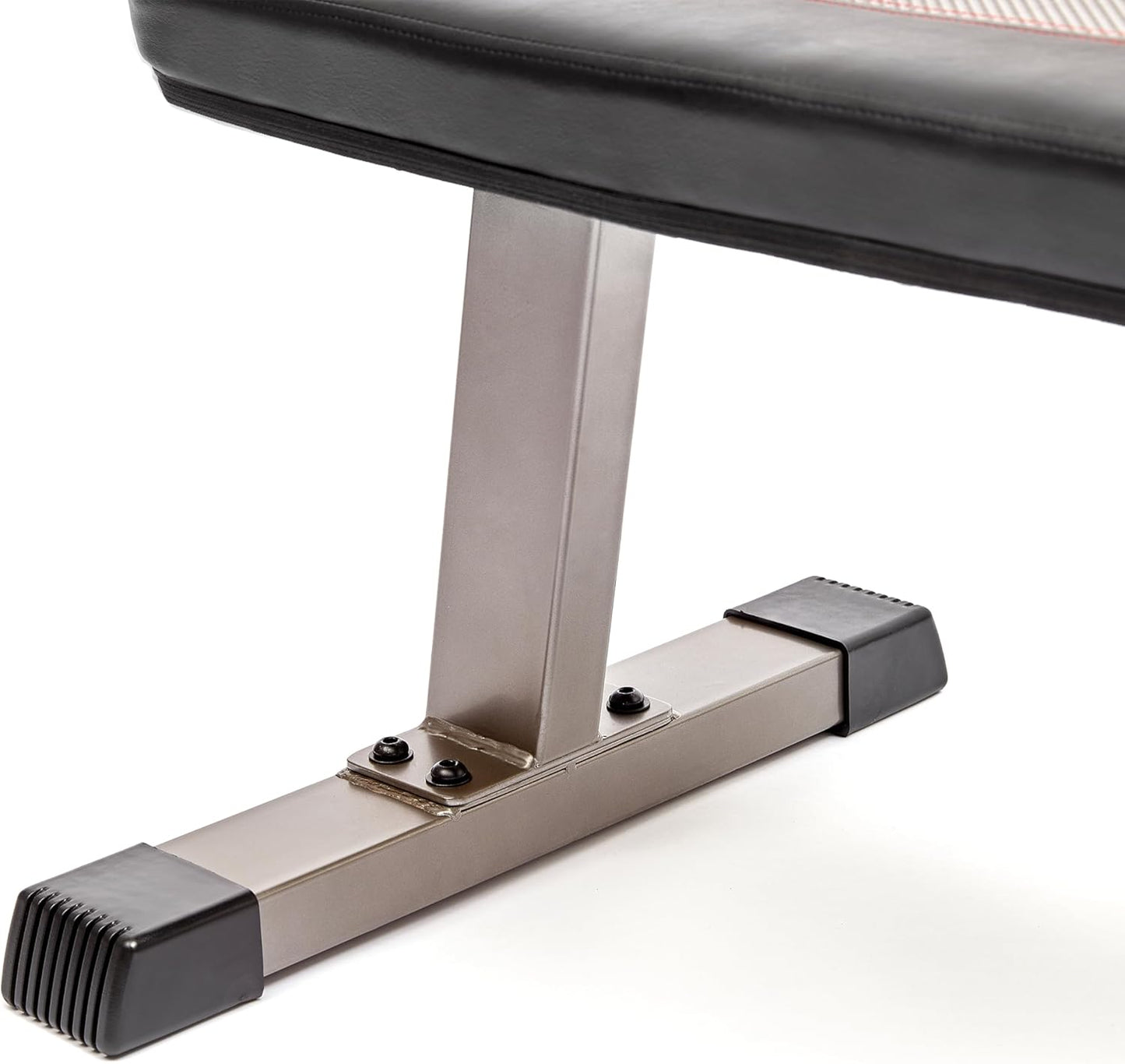 Reebok Flat Bench, 2.5” thick upholstered foam, Non-slip Feet, 3