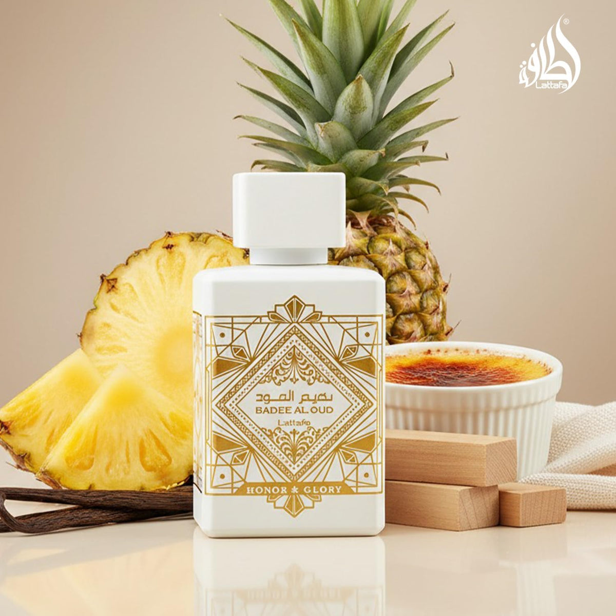 Lattafa Badee Al Oud Honor &amp; Glory – Eau de Parfum 3.4 oz (Unisex