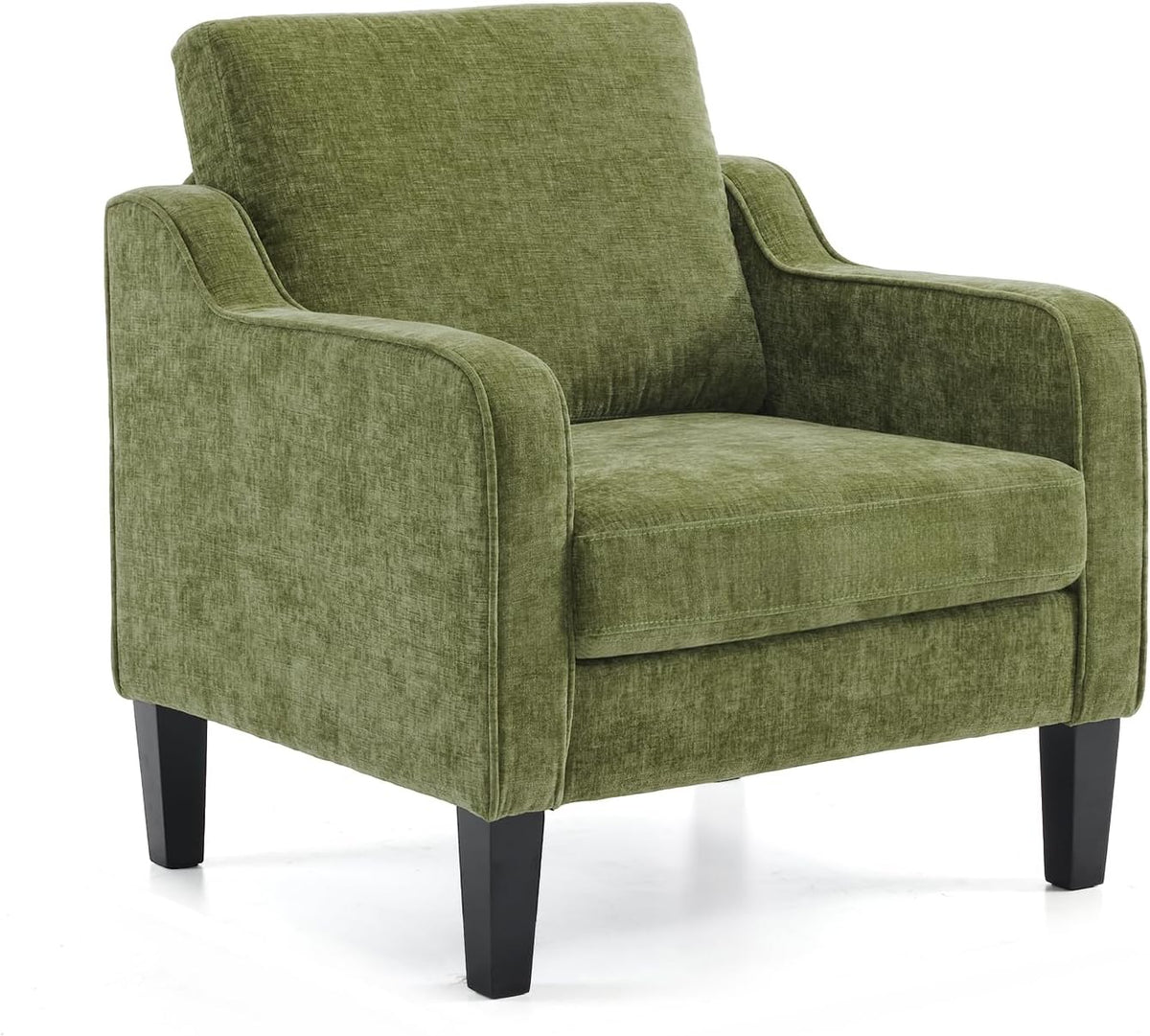 Accent Chair for Living Room Chairs Olive Green Reading Chair