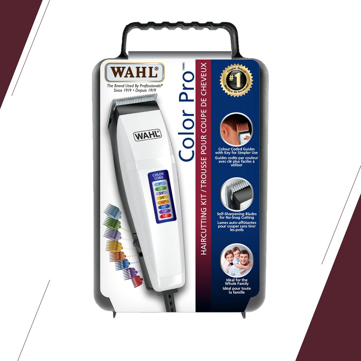 Wahl Canada Color Pro Haircutting Kit – Model 3184