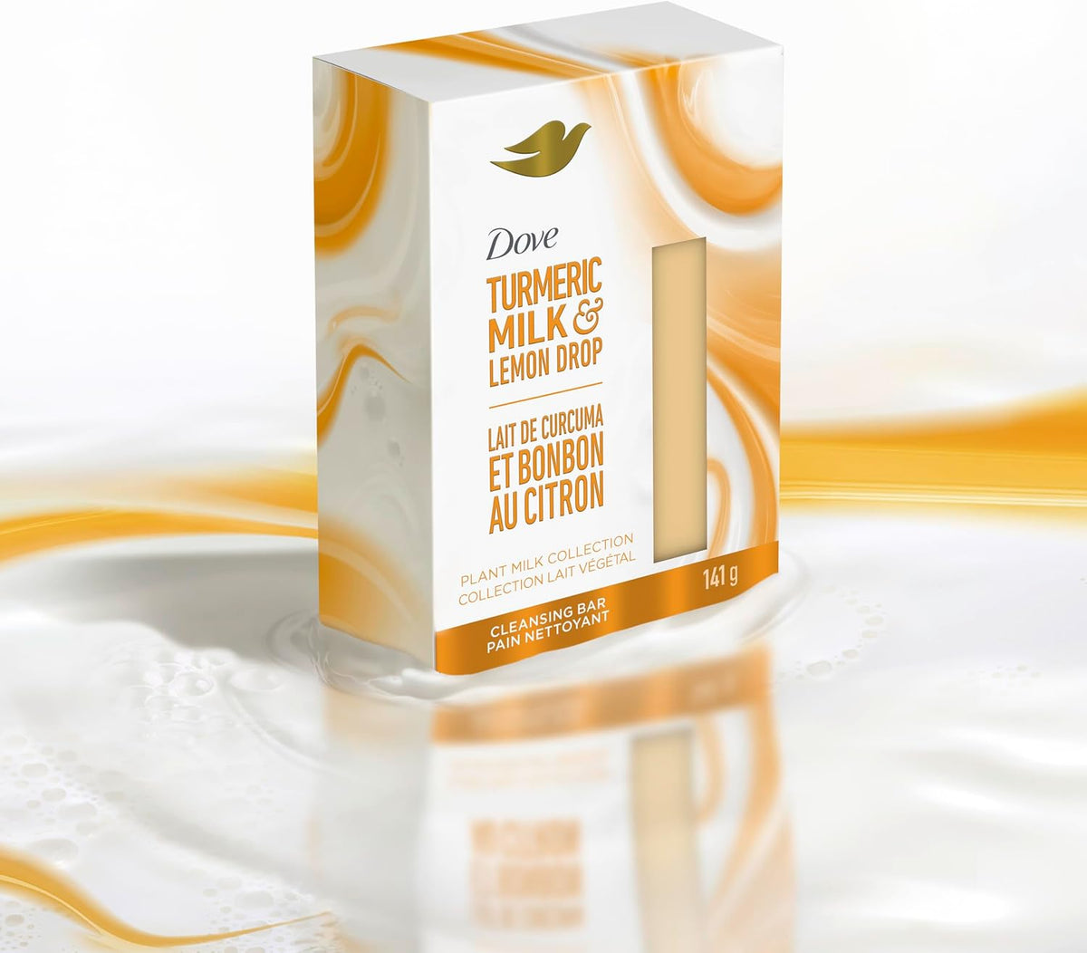 🧼🍓 Dove Plant Milk Cleansing Bar Soaps – 141g