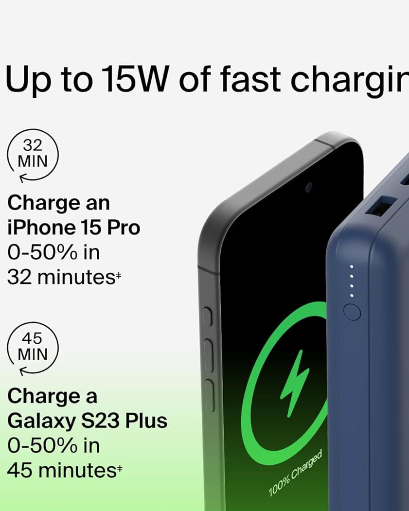 Portable Charger – 10,000 mAh Power Bank