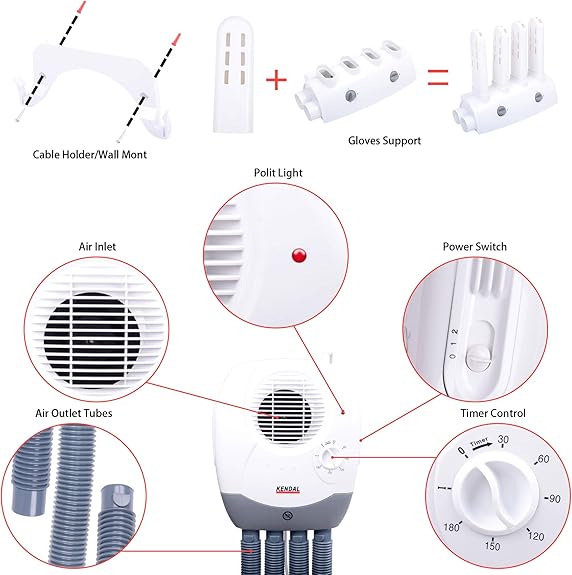 Boot Dryer Shoe Dryer, Glove Dryer &amp; Boot Warmer