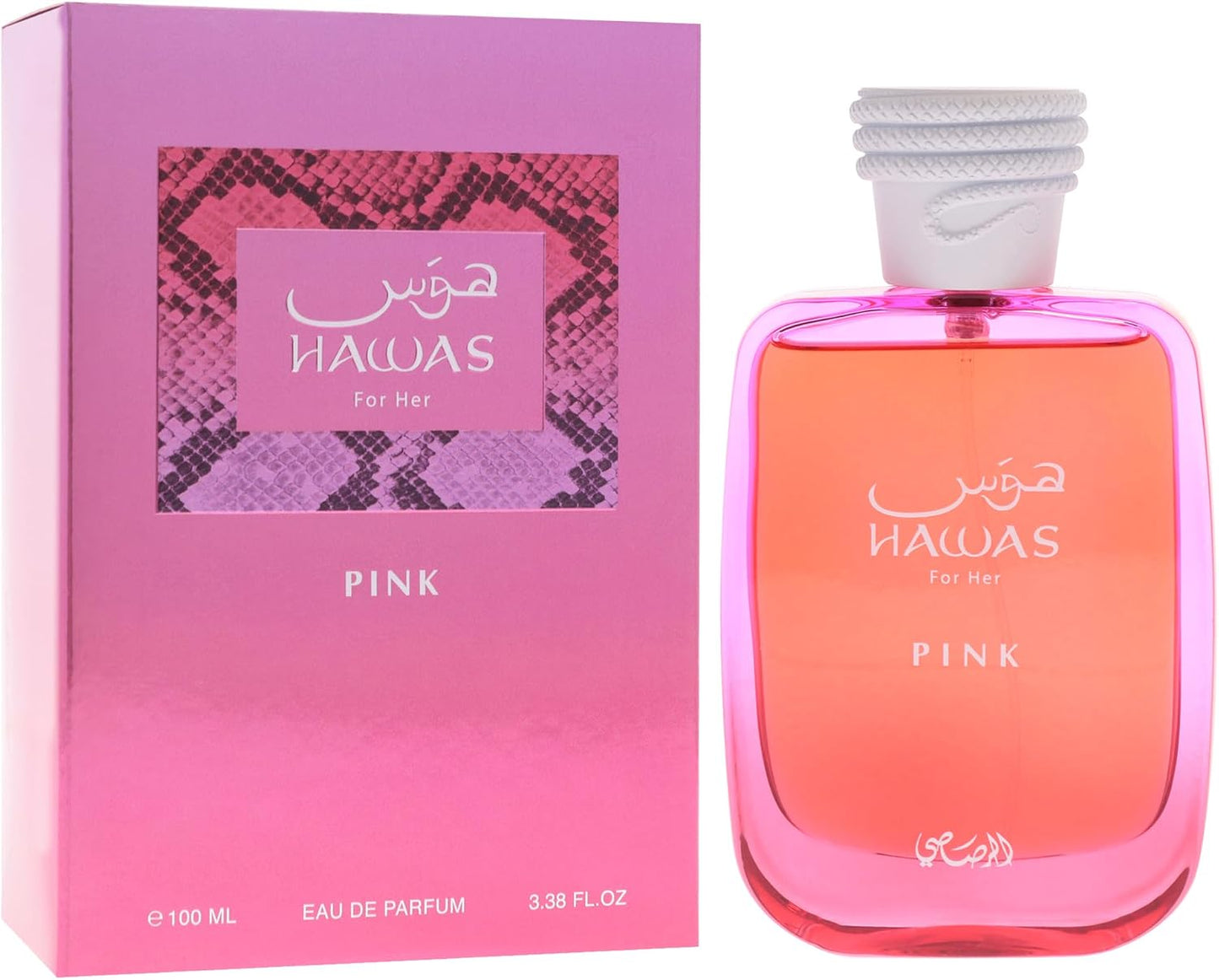Hawas Collection – Hawas Pink by Rasasi for Women (3.38 oz EDP)