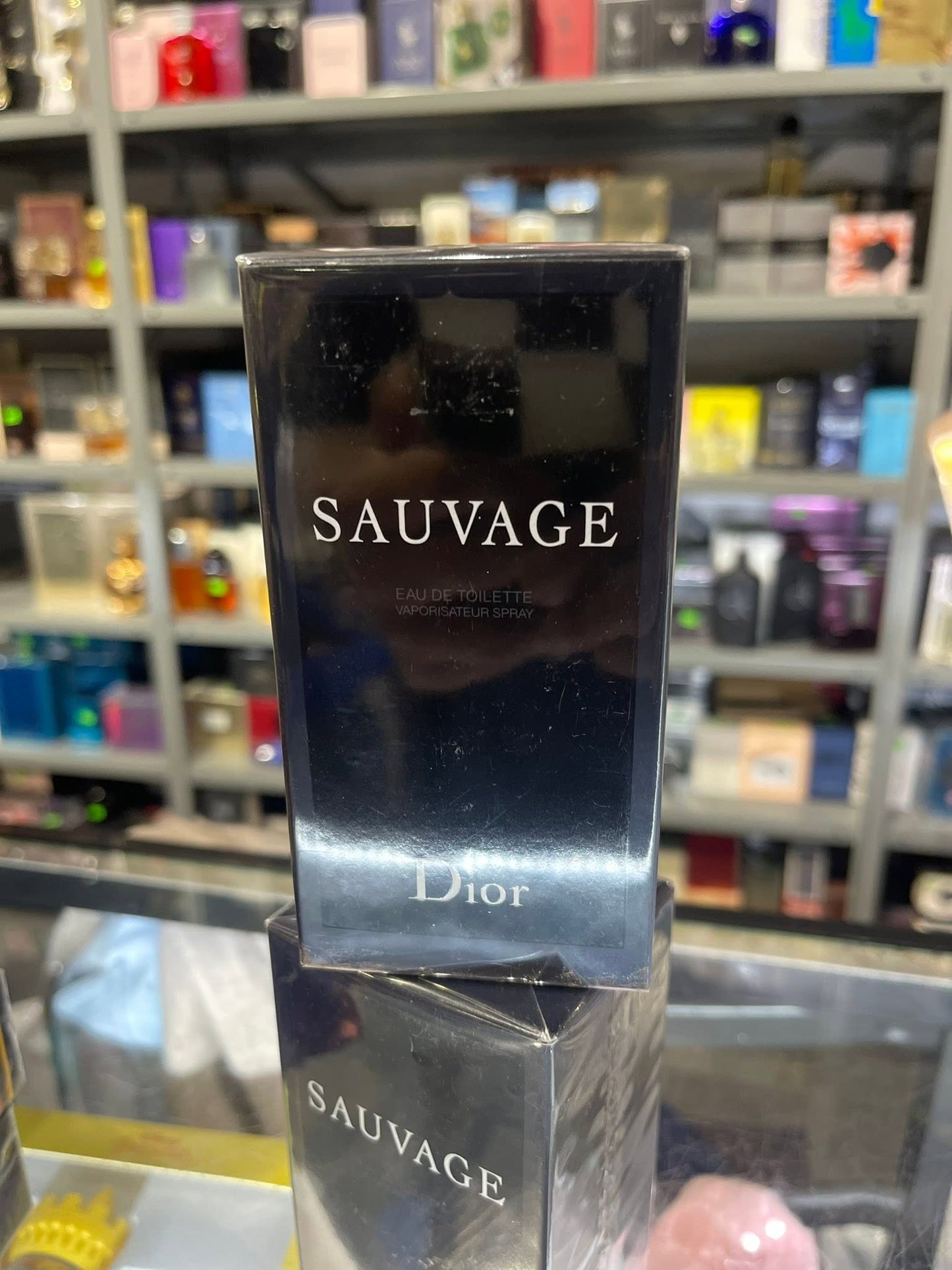 Sauvage By Christian Dior for Men Eau De Tiolette Spray, 3.4 Ounce