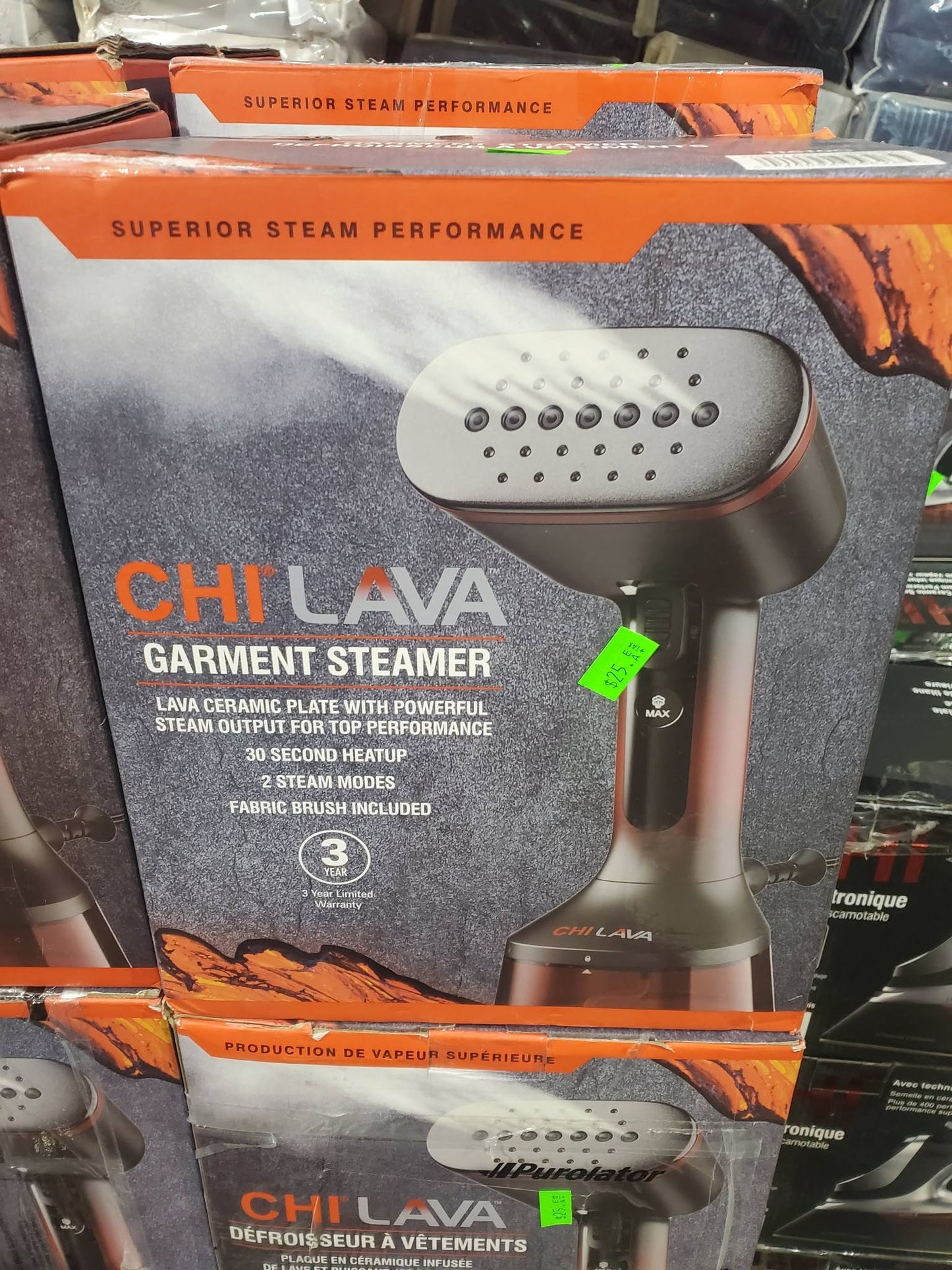 🔥👔 CHI Lava Handheld Garment Steamer – Powerful & Fast 👔🔥
