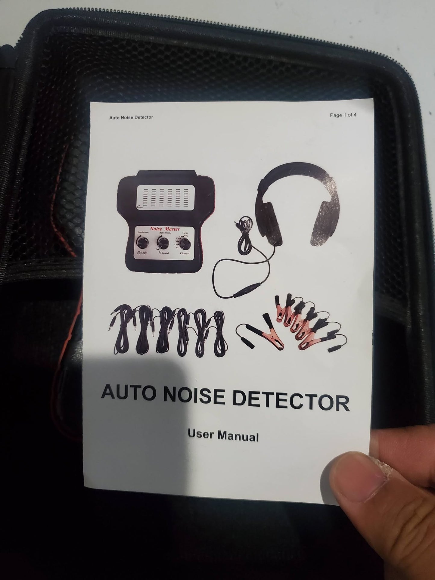 Car Noise Finder – Multi‐Channel Abnormal Sound Detector