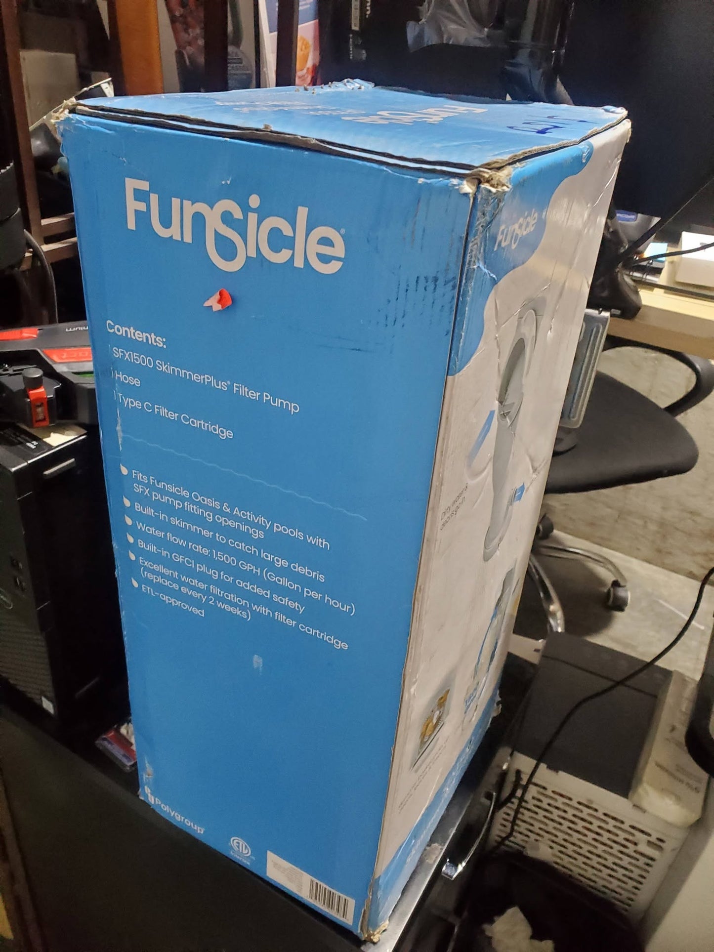 Funsicle SFX1500 SkimmerPlus Filter Pump