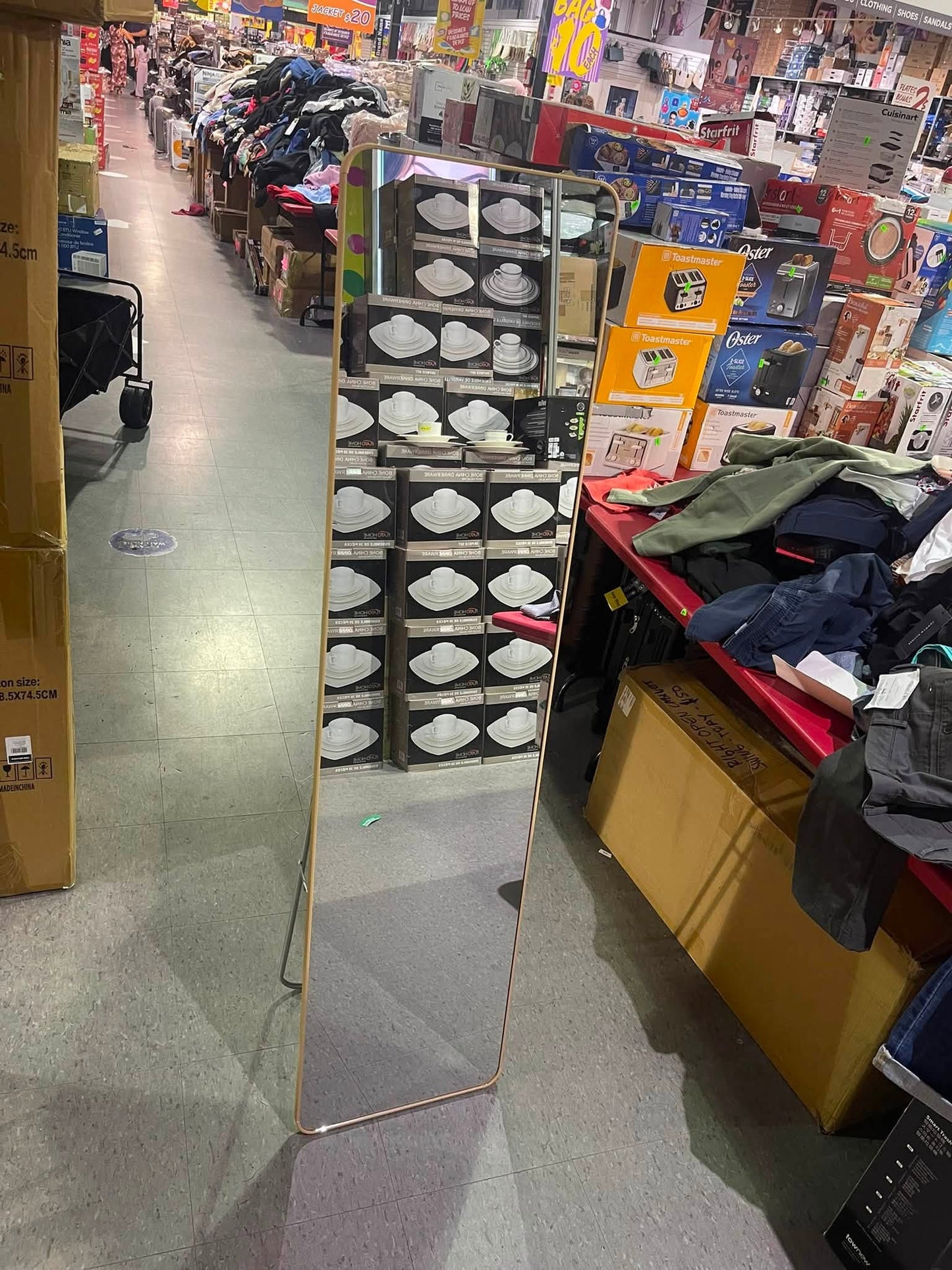 Whole‑Body Stand Mirror – Full Length