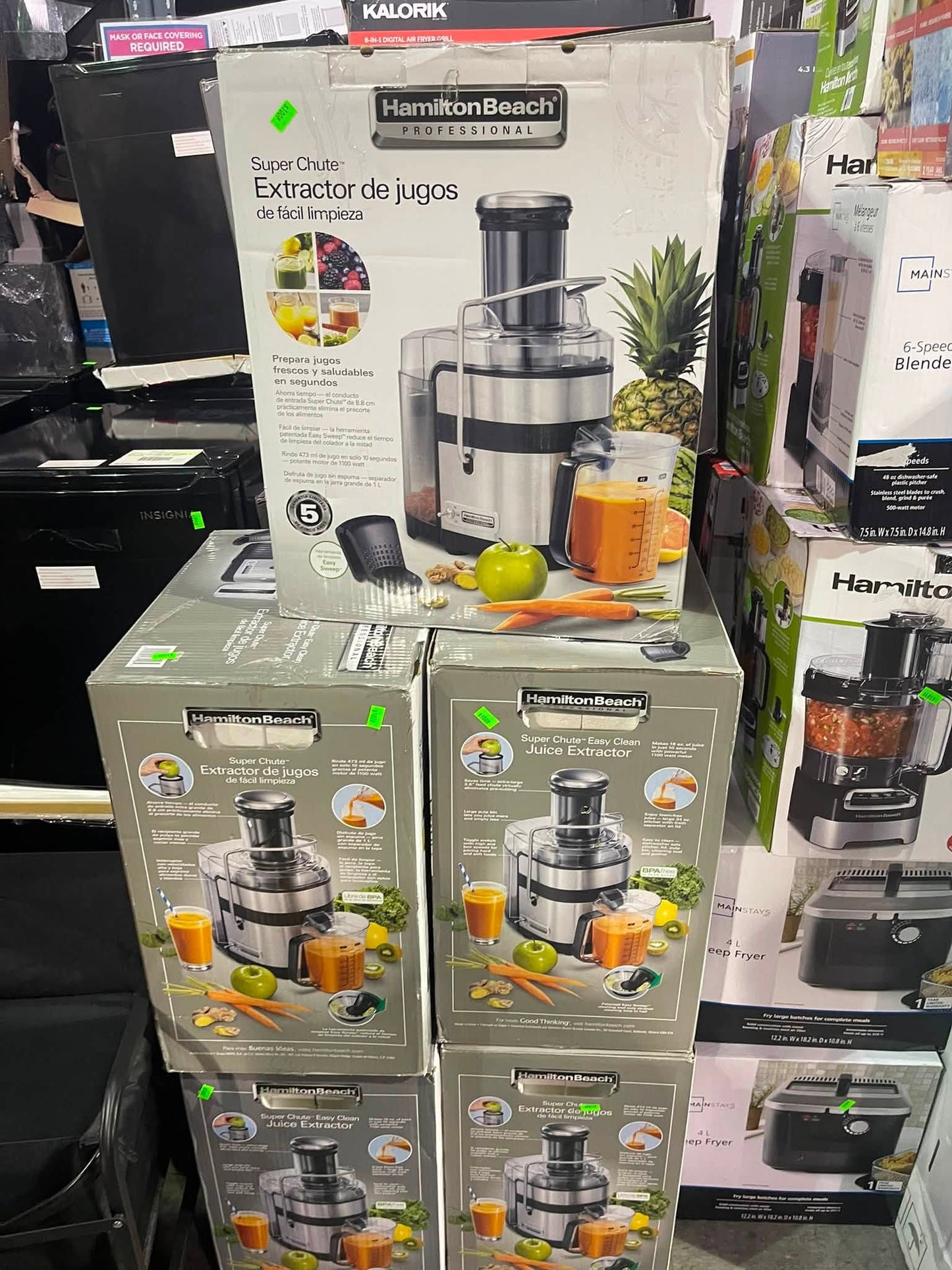 Hamilton Beach Professional Super Chute Easy Clean Juice Extractor,