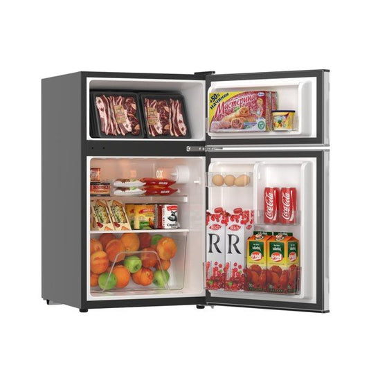 Hamilton Beach 3.1 Cu.Ft Mini Fridge with True Freezer, 2-Door Compact Refrigerator Reversible Door