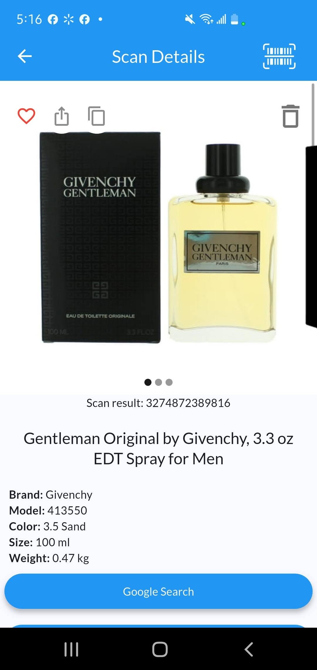 Givenchy Gentleman by Givenchy for Men - 3.3 oz EDT Spray