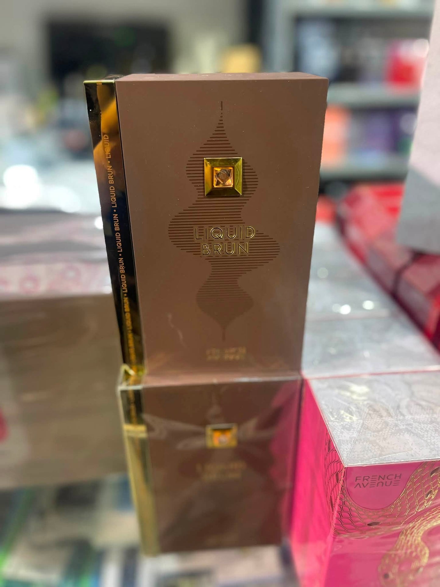 Liquid Brun Eau De Parfum 3.4 Oz by Fragrance World (Men)