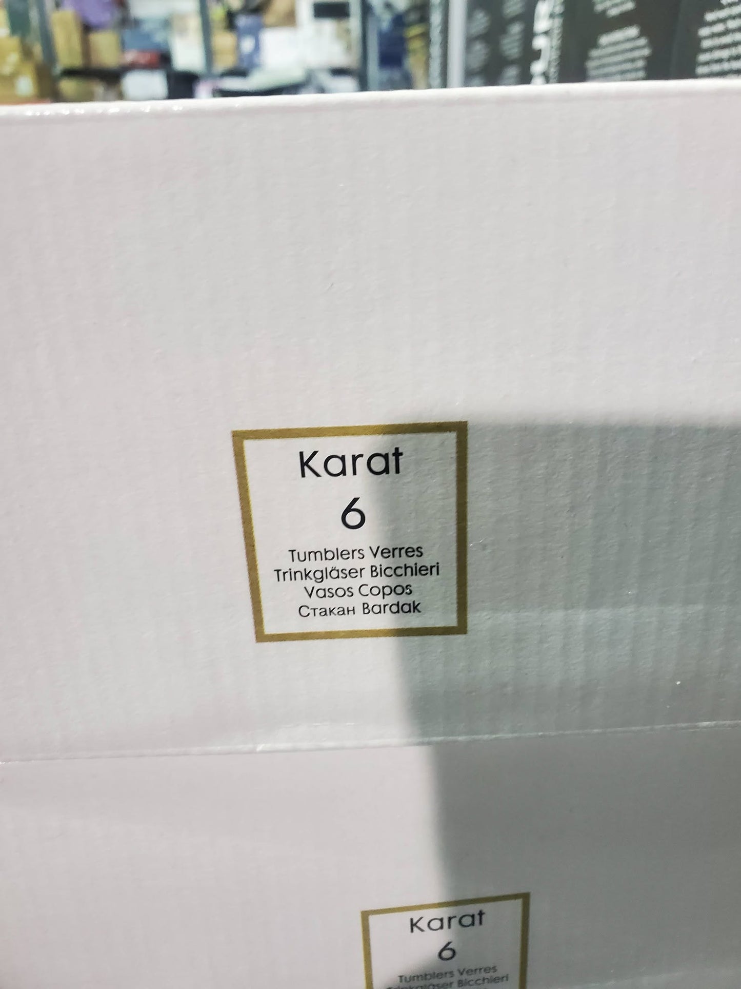 Pasabahce Karat Whisky Glass Set – Set of 6