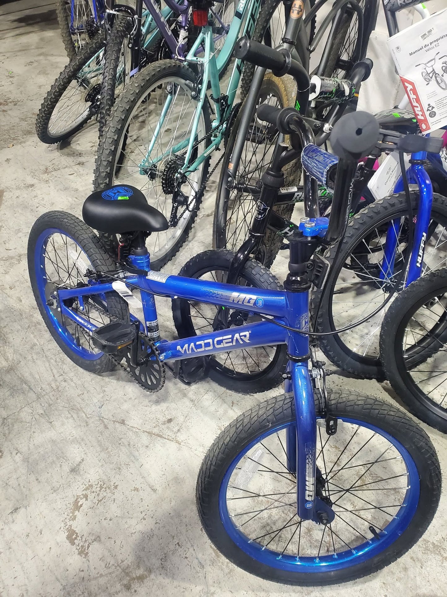 🚲💙 Madd Gear 18" Boys BMX Bike – Blue (Ages 4–8) 💙🚲