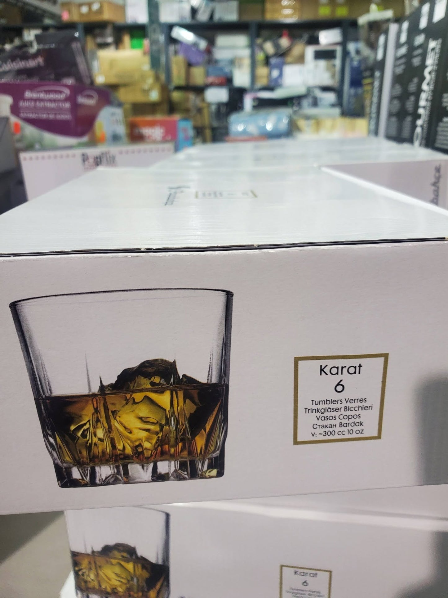 Pasabahce Karat Whisky Glass Set – Set of 6